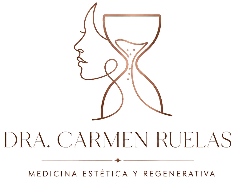 Logotipo de Dra. Carmen Ruelas, medicina estética y regenerativa